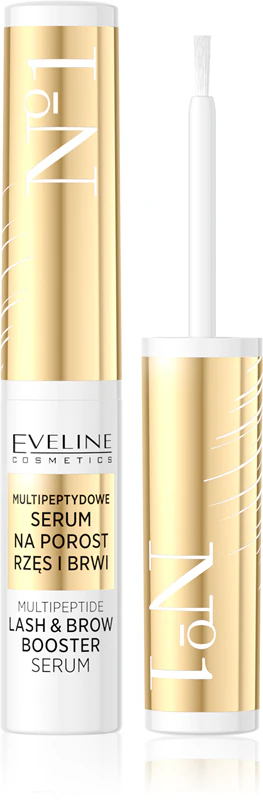 Sérum Estimulador de Crescimento de Cílios e Sobrancelhas nº 1 da Eveline Cosmetics com Peptídeos