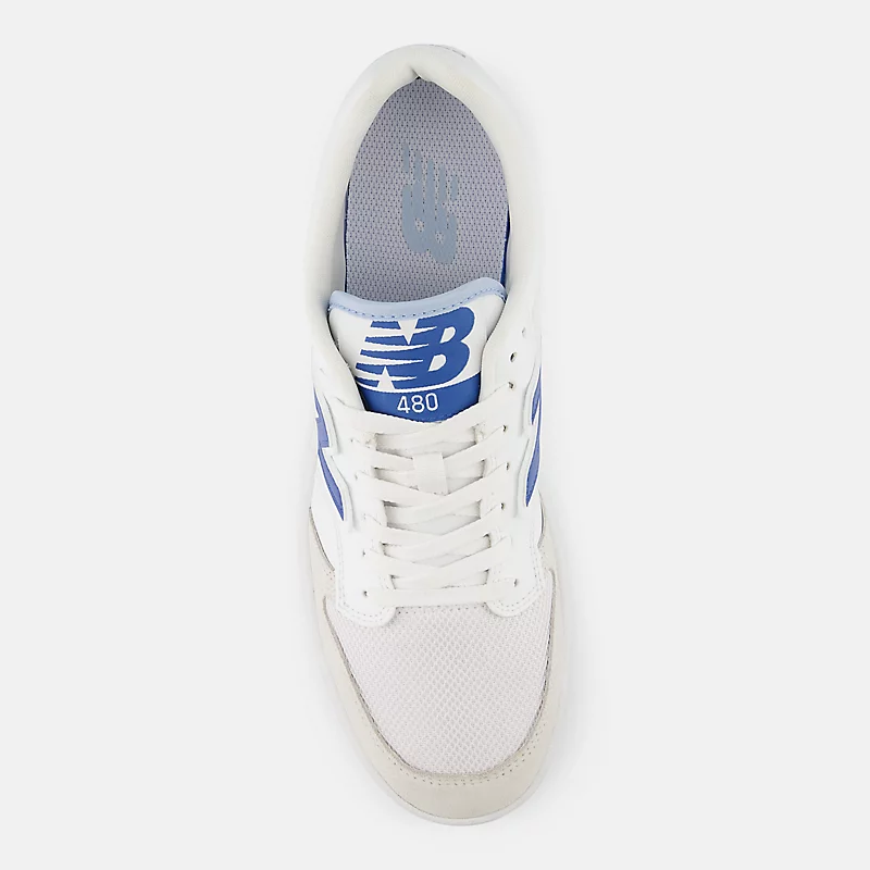 Męski 480 – biały z niebieskim agatem och różowym Omega