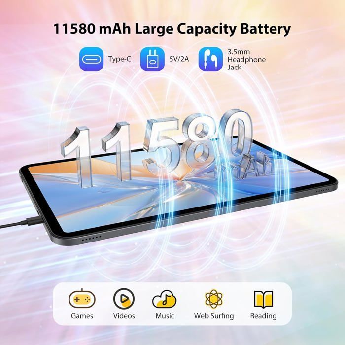 Tablet Android de 16 pulgadas (13,4
