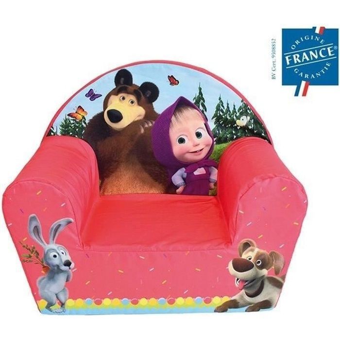 MASHA AND THE BEAR Children's Club Chair
