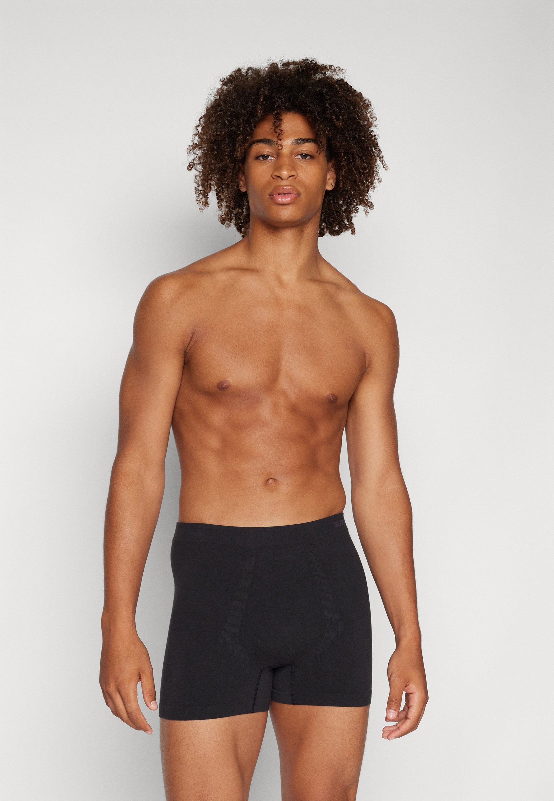 Lot de 2 shorts Sloggi MEN GO SMOOTH - Noir