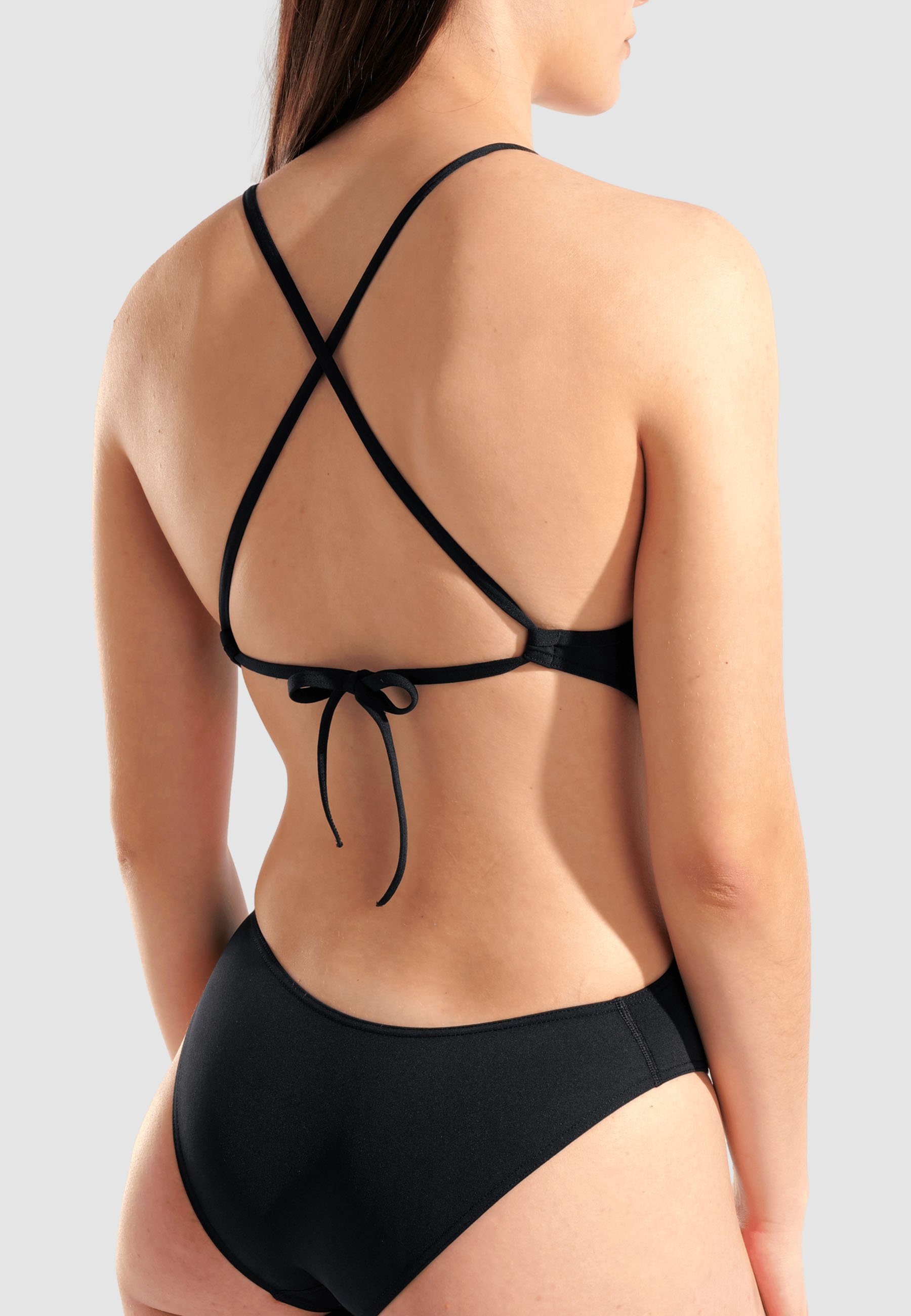 Arena BACK SOLID - Badeanzug - schwarz