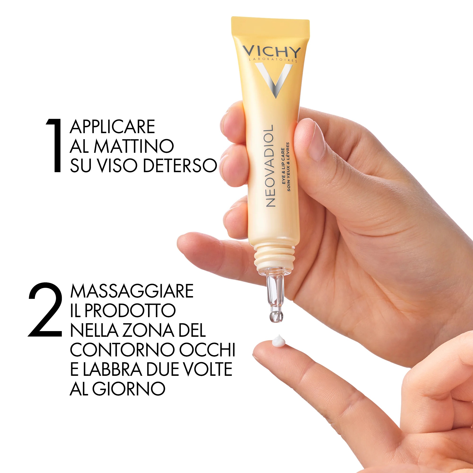 VICHY Vichy Neovadiol Soin contour des yeux et contour des lèvres 15 ml lissant, épaississant, rajeunissant.