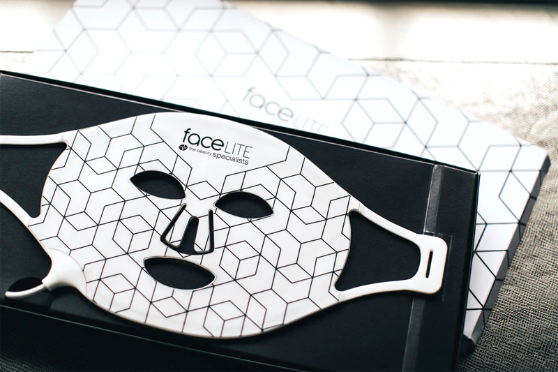 Máscara facial de beleza LED RIO Facelite Evolution