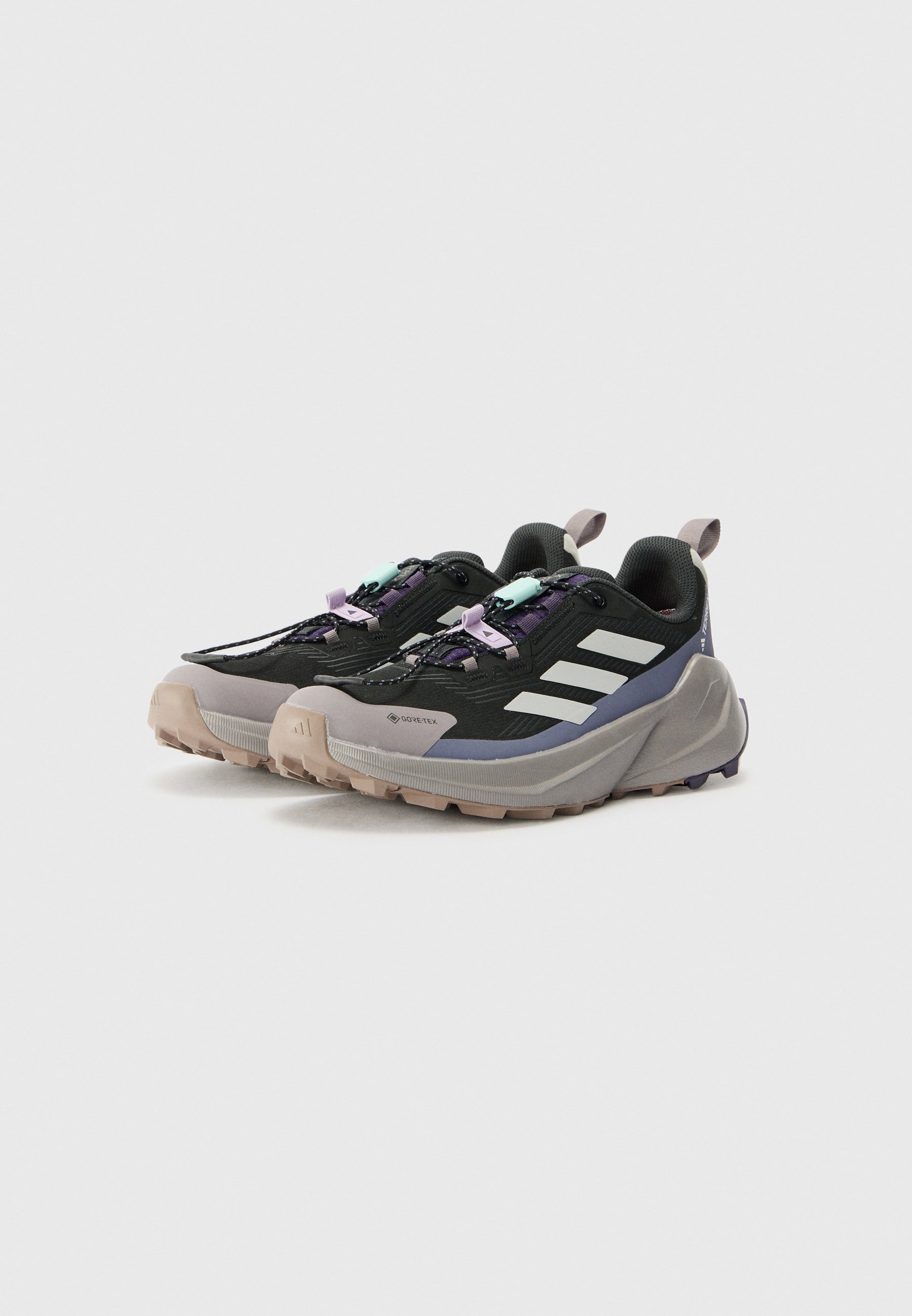 Adidas Terrex TERREX TRAILMAKER 2 GORE TEX - Běžecké boty do terénu - core black/grey two/preloved violet