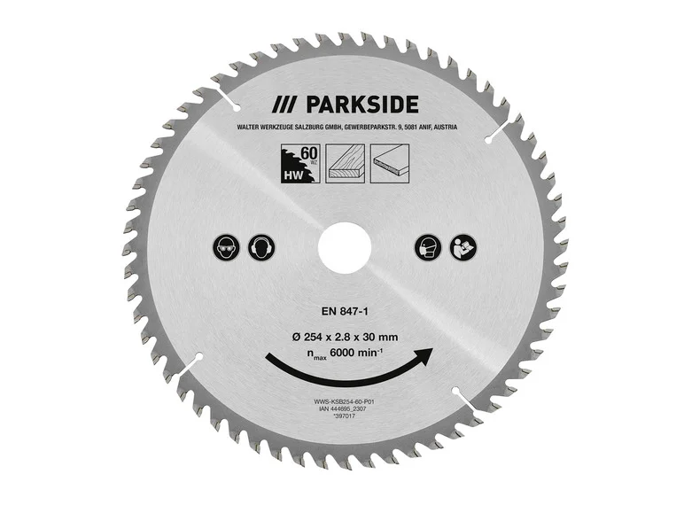 PARKSIDE®-pyörösahanterä