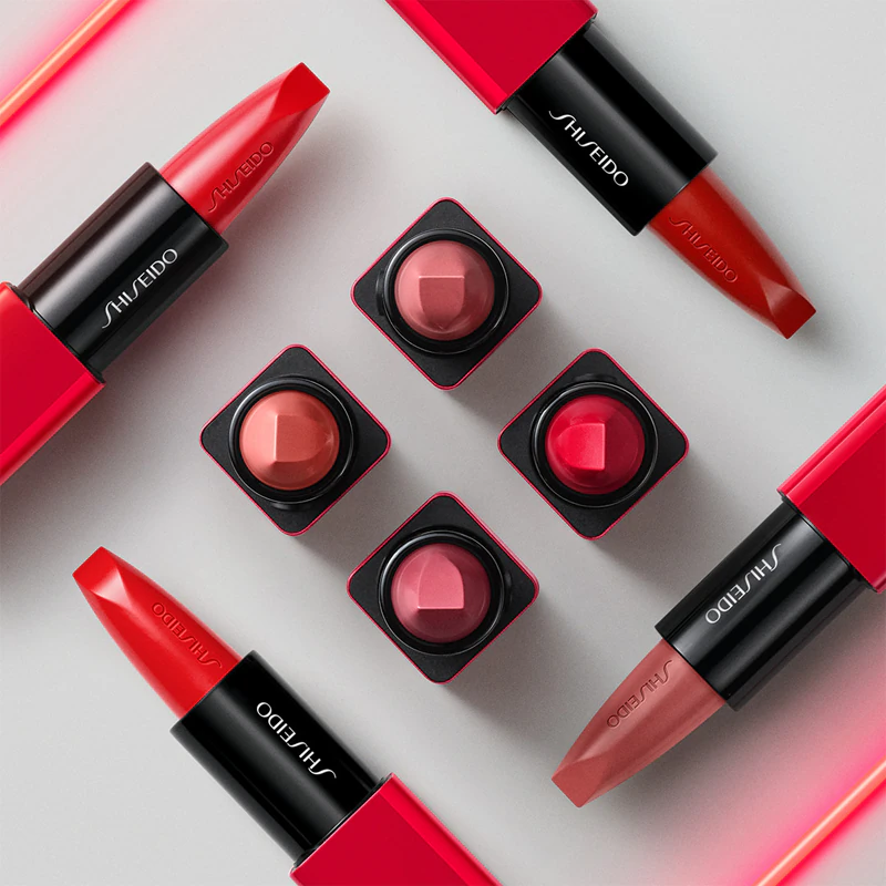 Shiseido Makeup Technosatin gélový rúž zamatový rúž