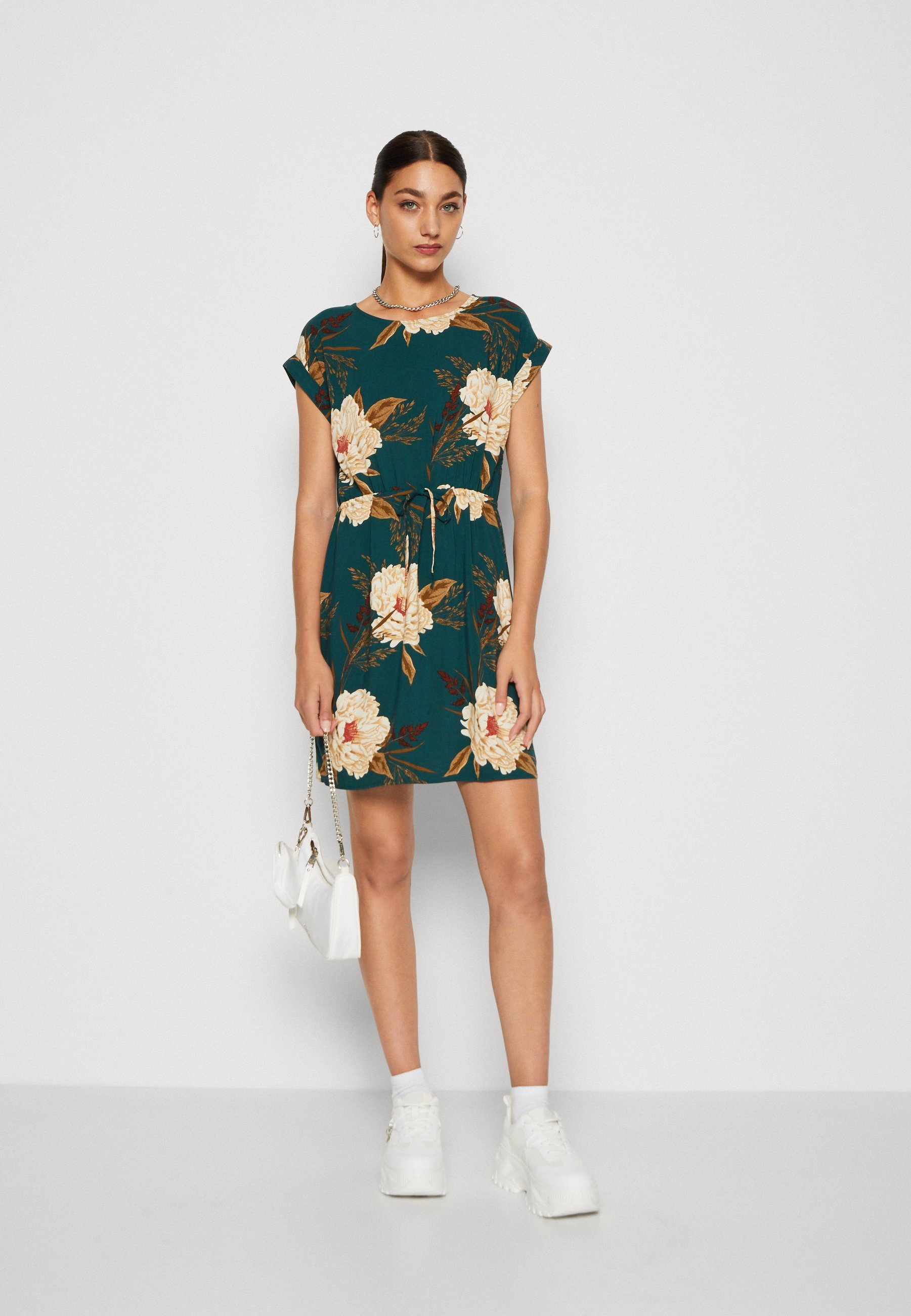 Vero Moda VMEASY TIE KRÁTKÉ ŠATY - Denní šaty - pondarosa camille