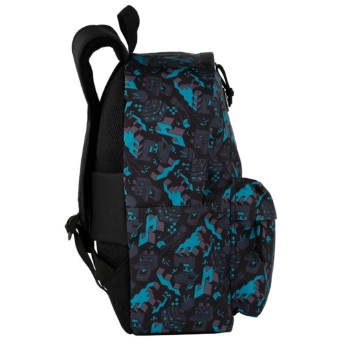  Mochila Escolar Minecraft Greeny Americana Adaptable A Carro