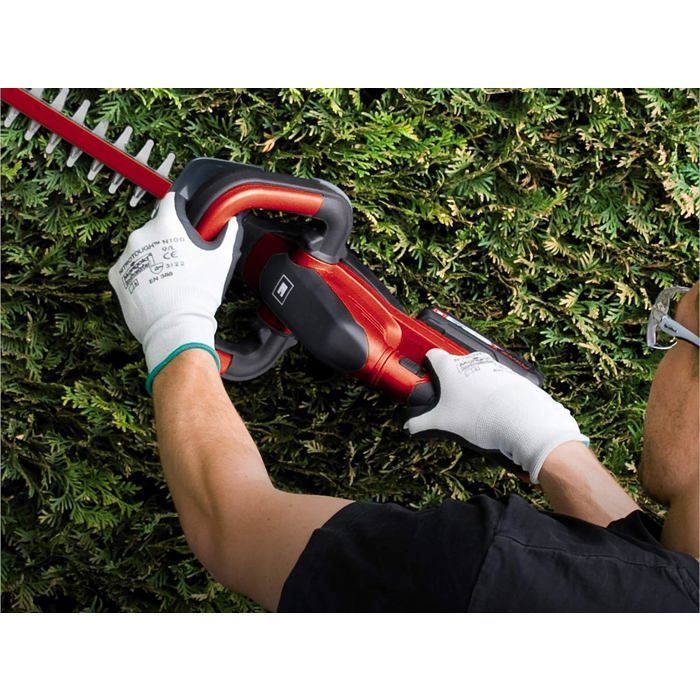 Einhell Taille-haies sans fil GE-CH 1846 Li - Solo PXC (18V, coupe 46cm, lame 52cm) Livré sans Batterie ni Chargeur