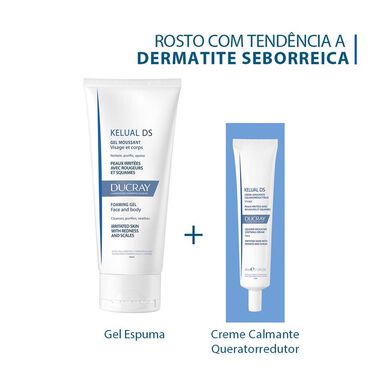 Ducray Kelual DS Squamo-Reducing Soothing Cream Ansiktskrem for å redusere flassende og rød hud 40 ml 40 ml