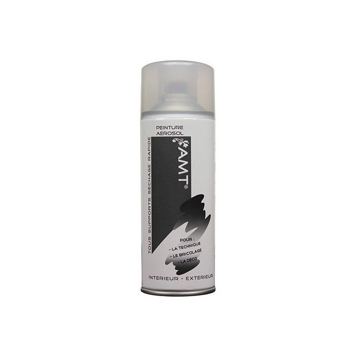 Peinture aérosol - AMT - Vernis brillant - 400 ml - Peinture acrylique - Tous supports