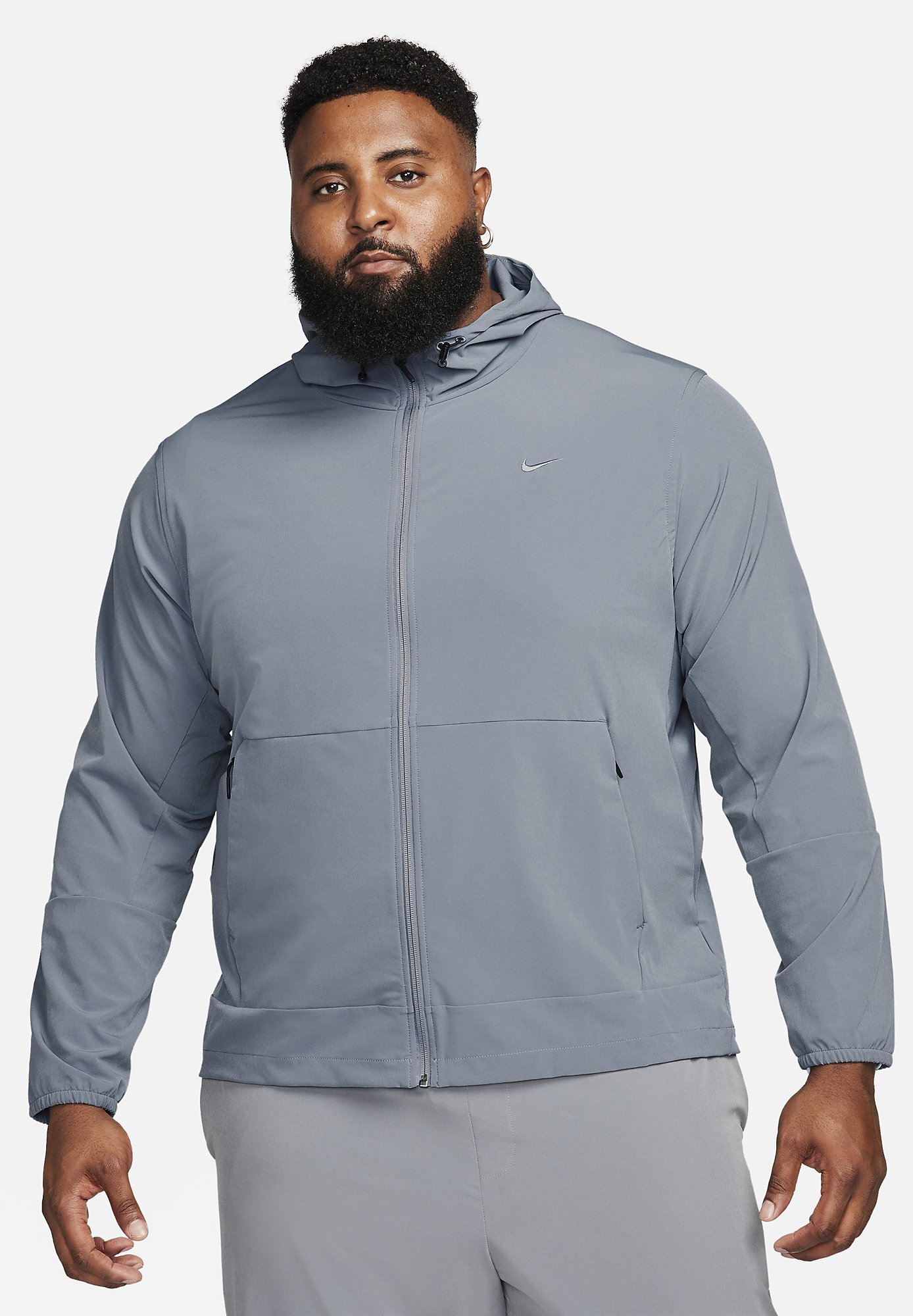 Nike Performance UNLIMITED - Giacca da allenamento - grigio fumo nero grigio fumo