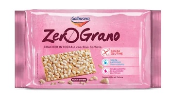 GALBUSERA ZEROGRANO Galletas integrales Galbusera Zerograno sin gluten 360 g ricas en fibra