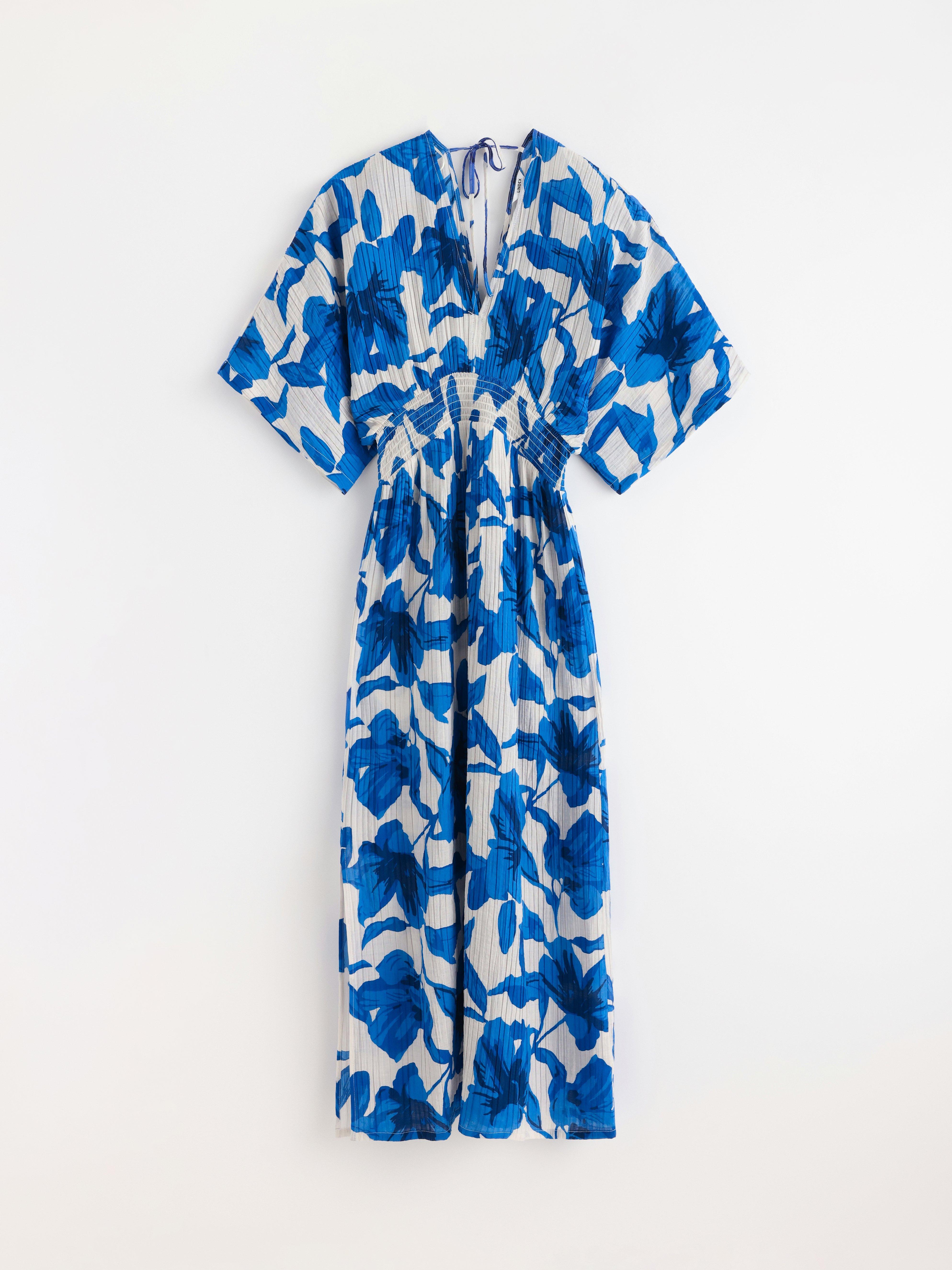 MOM-äitiysmekko Sininen