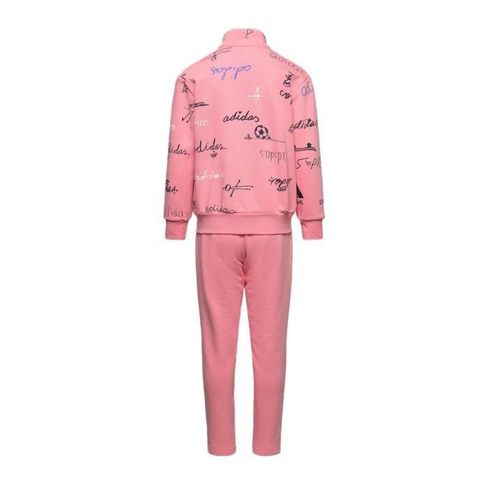 Chándal rosa Adidas Bluv para niña