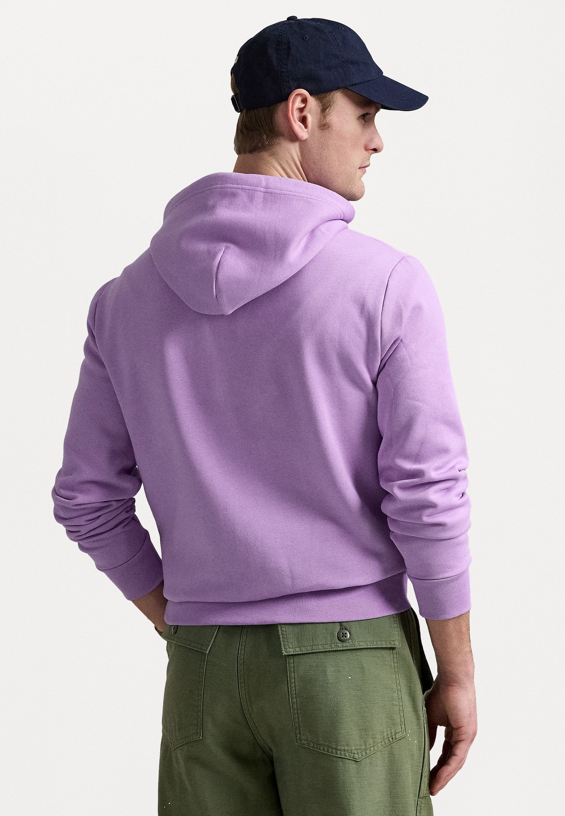 Sweat à capuche Polo Ralph Lauren avec logo - lilas clair