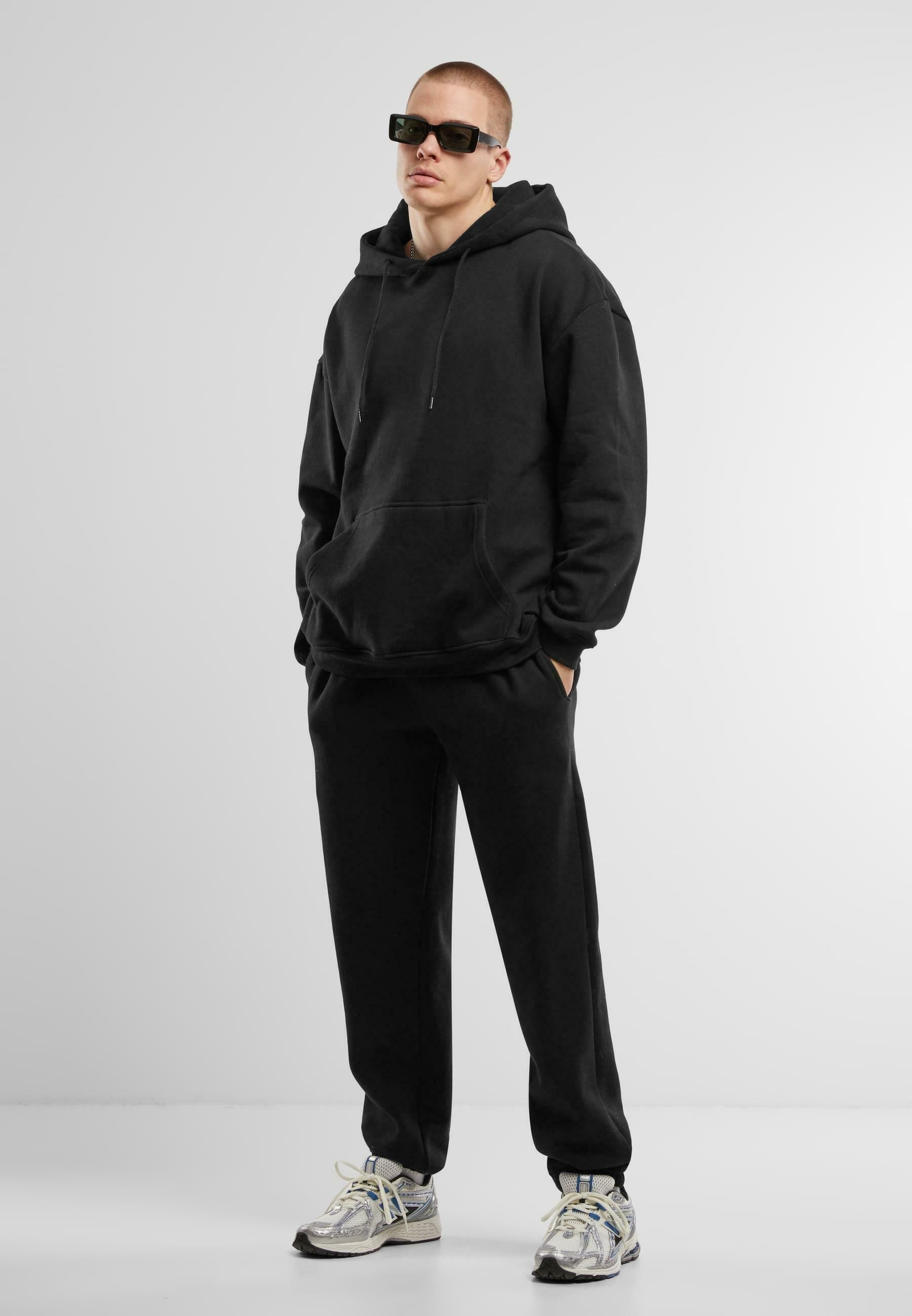 Urban Classics BASIC - Sweat à capuche - noir