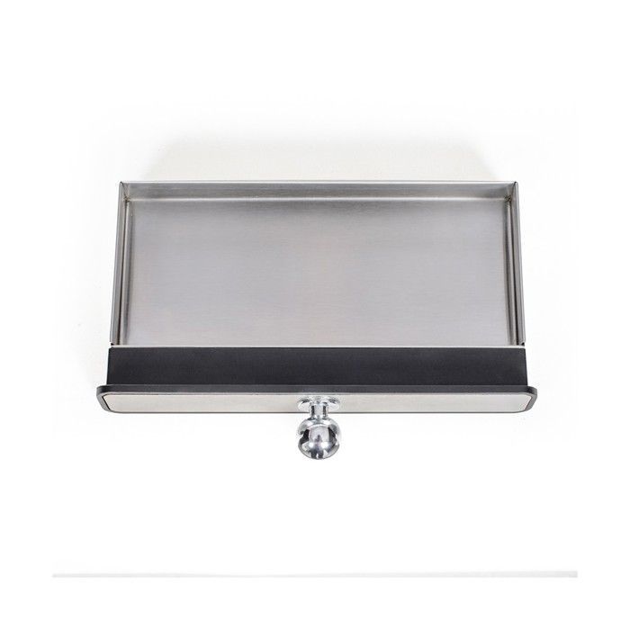 Plancha eléctrica de acero inoxidable con 2 termostatos - LIVOO - DOC302 - 2800W - Placa de acero inoxidable extraíble - 2 termostatos ajustables