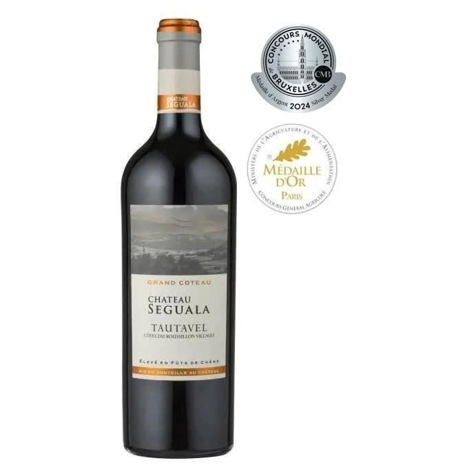 Château Seguala 2020 Côtes-du-Roussillon-Villages Tautavel - Vino Tinto de Languedoc Rosellón