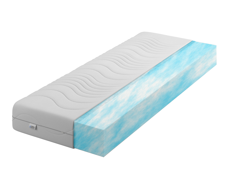 Materac piankowy  70x200 16cm Aqua   | Dwustronny H3 - średni