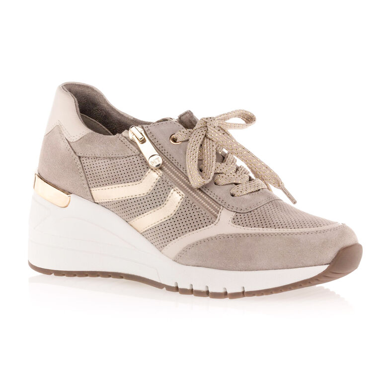 Tênis feminino bege