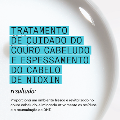 Nioxin Professionals Tratamiento para engrosar el cuero cabelludo y el cabello 3 Sérum ligero para cabello debilitado 100 ml