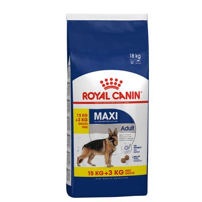 15 kg de pienso seco Royal Canin Size para perros + ¡3 kg gratis!*