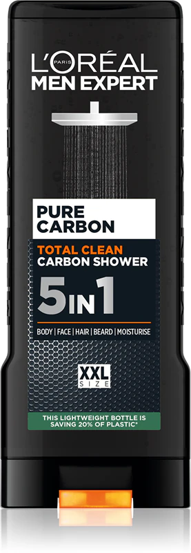Sprchový gél L'Oréal Paris Men Expert Carbon Protect 5 v 1