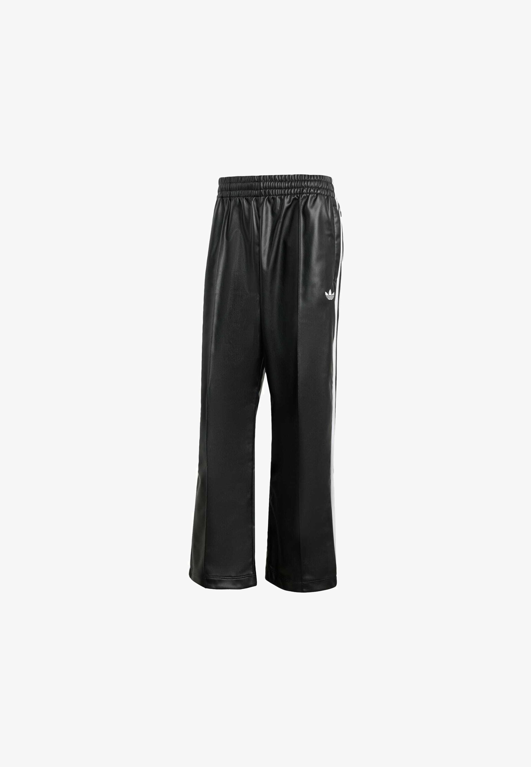 adidas Originals JEREMY SCOTT FAUX LEATER PANTS - Kangashousut - black