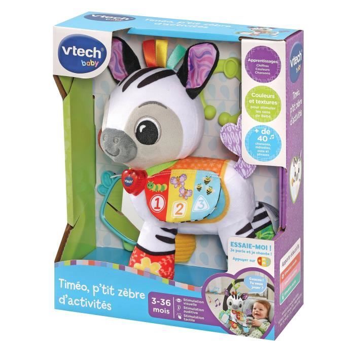 VTECH BABY - Timéo, pequena zebra de atividade