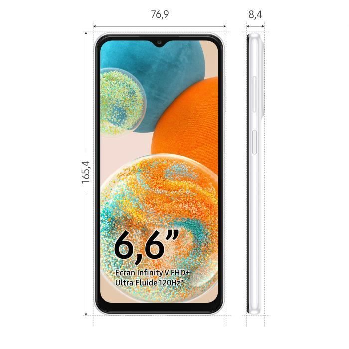 SAMSUNG Galaxy A23 5G Blanc 128 Go