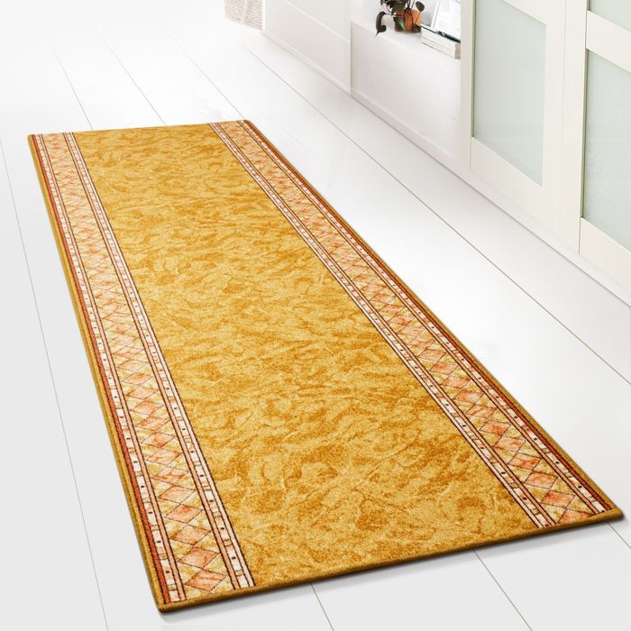 Alfombra de bucle fino, Rügen Beige 80 x 250 cm
