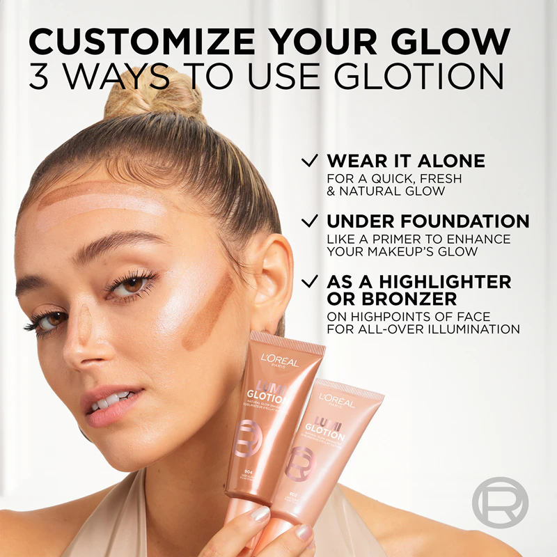 Hydratační rozjasňující krém L'Oréal Paris Lumi Glotion