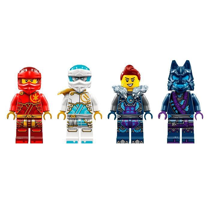 LEGO Ninjago 71808 Kais Elementarfeuer-Mech – Geschenkidee, Spielzeug, Sammlerstück, ab 7 Jahren