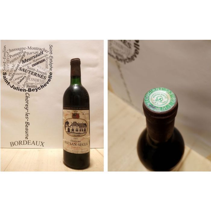Château Rauzan Ségla 1985 - Margaux - 2ème Grand Cru Classé  - 1 x 75 cl - Vin Rouge