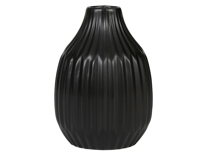Wazonik ceramiczny 9 cm czarny