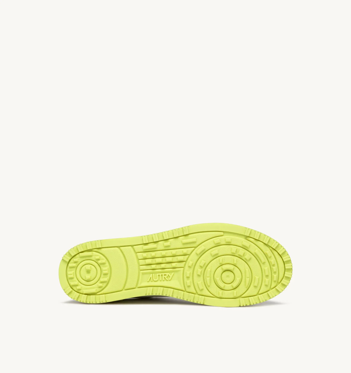 TENIȘI GOLF JOS DIN PIELE ALB ȘI GALBEN FLUORESCENT