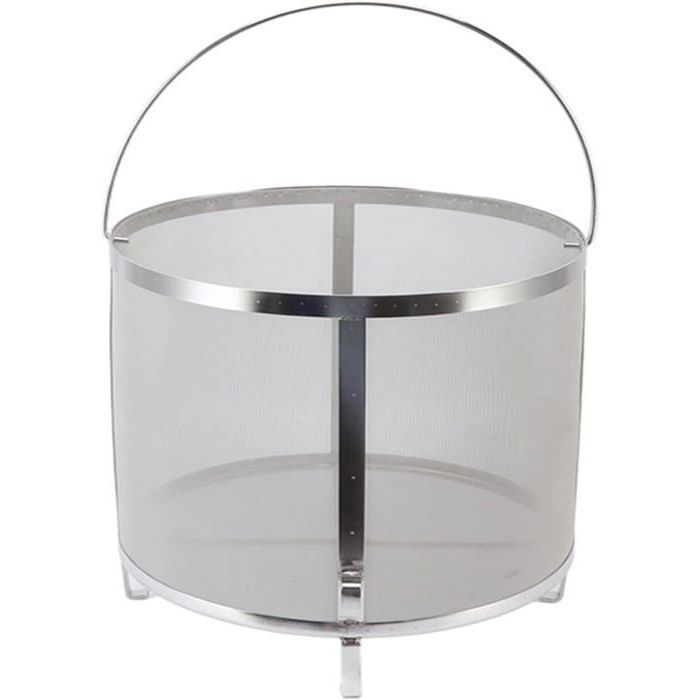 Filtro per luppolo con supporto, filtro per luppolo in acciaio inox per birra fatta in casa, filtro dell'aria multicolore