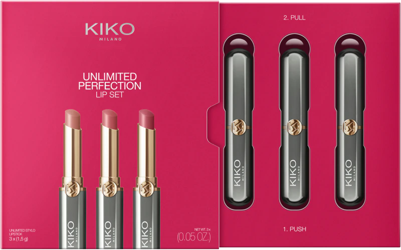 Conjunto de batons KIKO Milano Unlimited Perfection