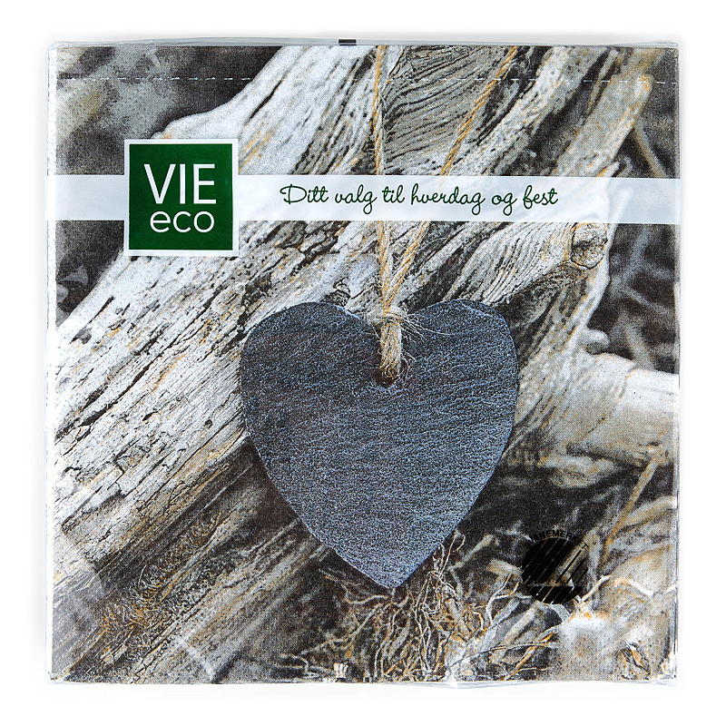 Vie Eco Servietten, 20er-Packung, 33 x 33 cm