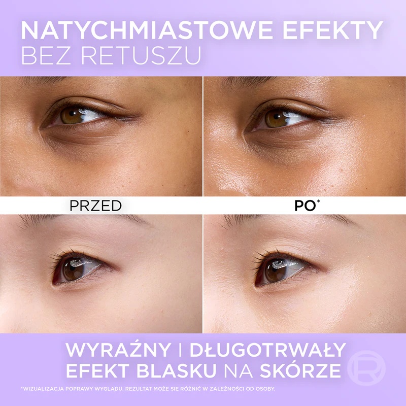 L'Oréal Paris Revitalift Glass Skin intenzivno hranilna krema na vodni osnovi