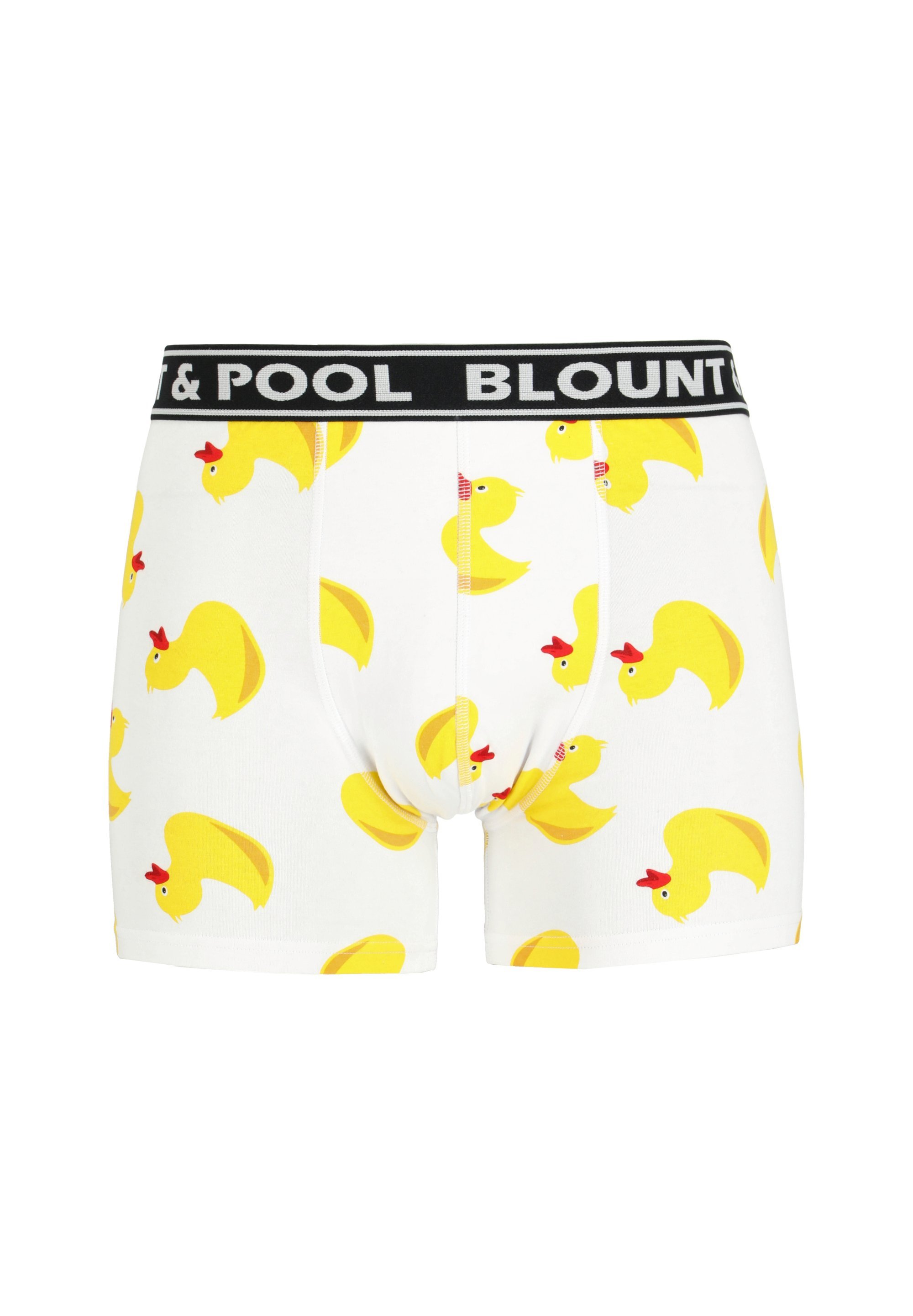 Blount & Pool 5-pack - Zwembroeken - wit geel eendje