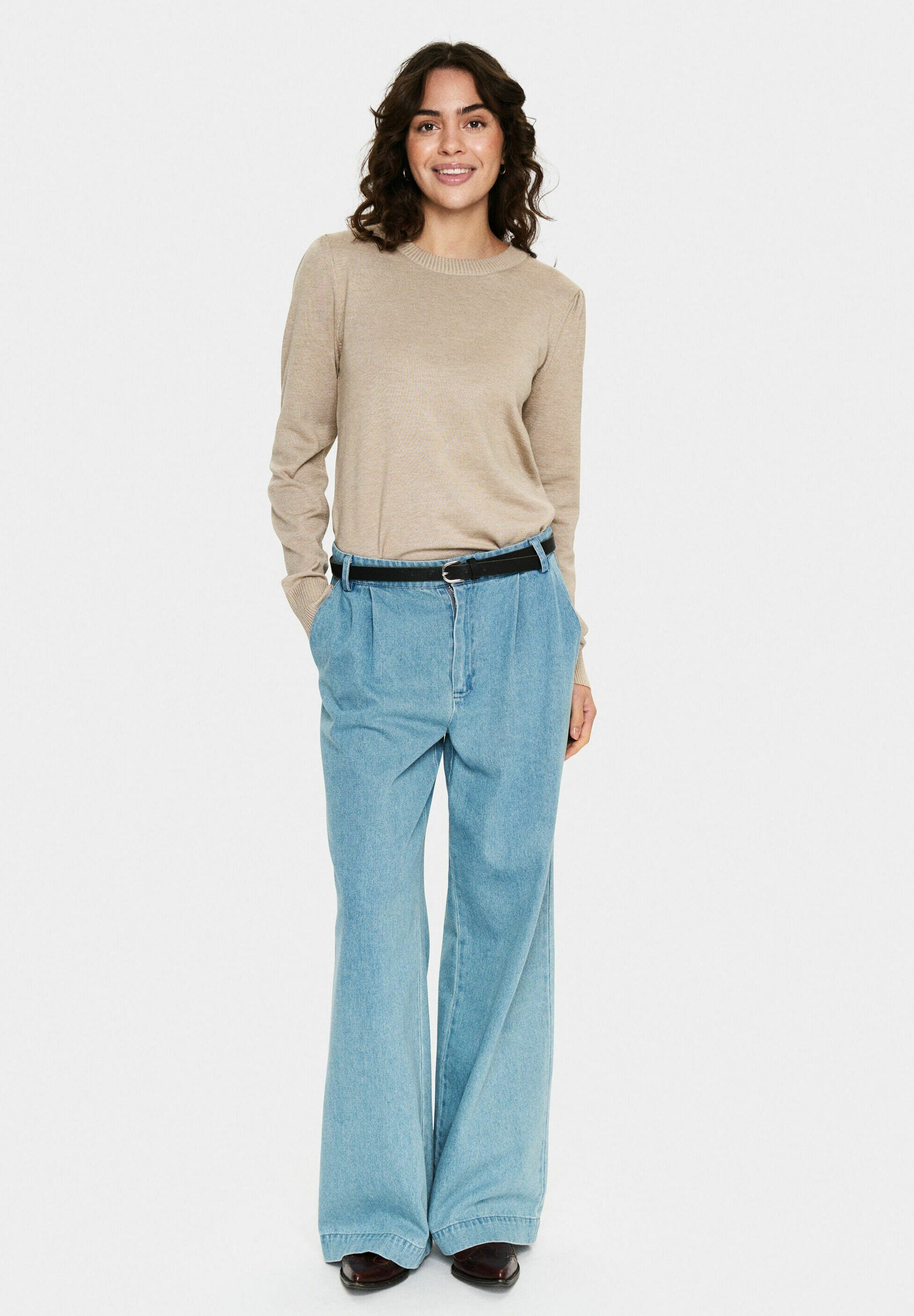 Saint Tropez MILASZ - Jumper - plaza taupe melange