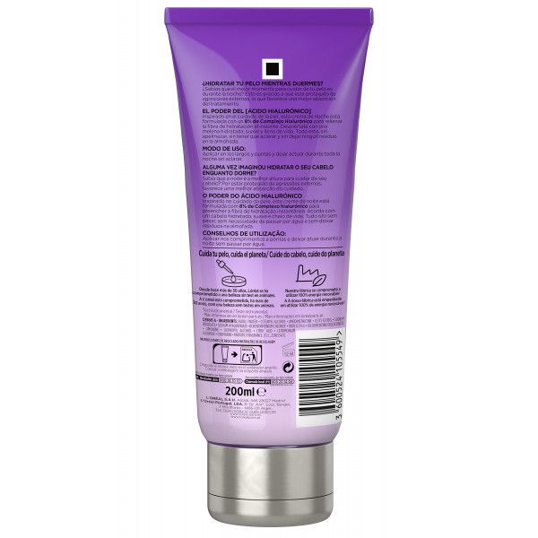 ELVIVE Hydra Hyaluronic mitrinošais nakts serums Matu eļļas un procedūras