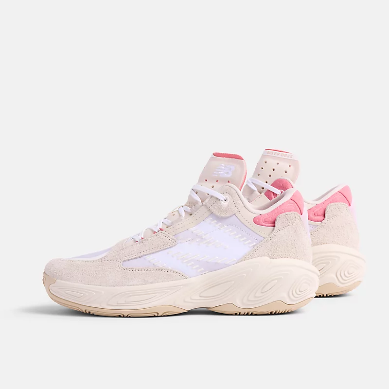 BB v2 Fresh Foam pour homme – Moonbeam avec lin et rose signal