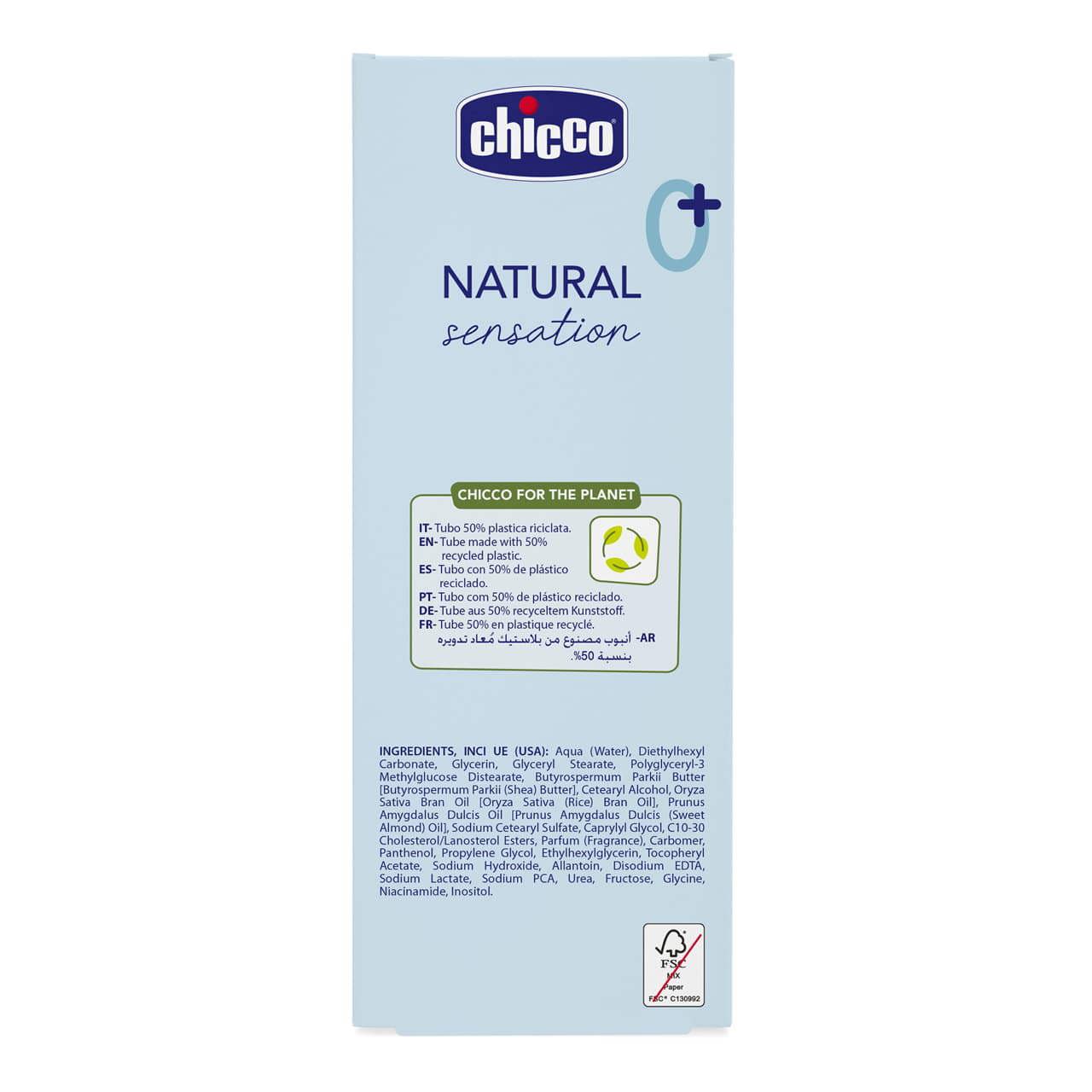 Crema corporal Natural Sensation testápoló - 150ml