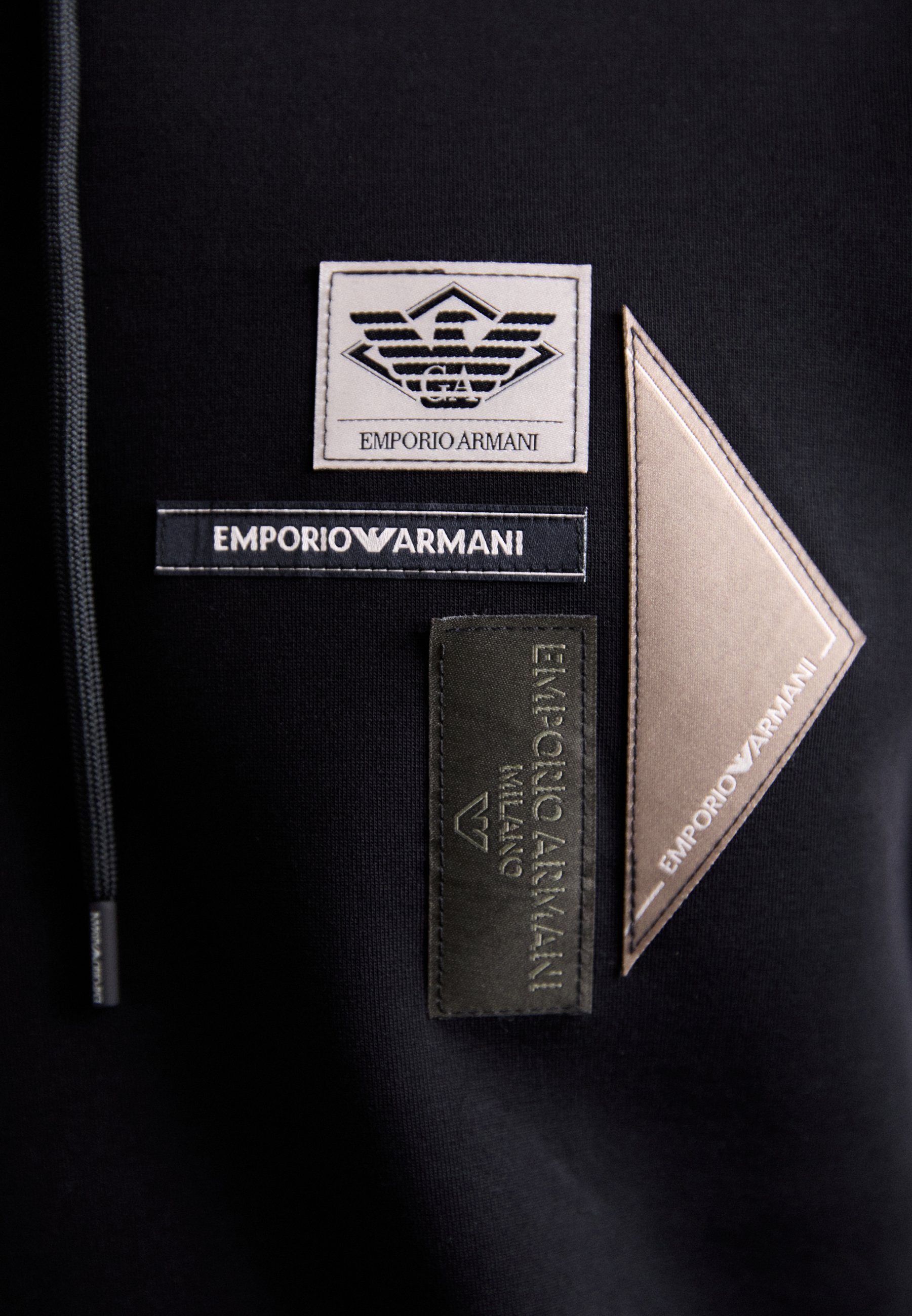 Felpa Emporio Armani - black beauty