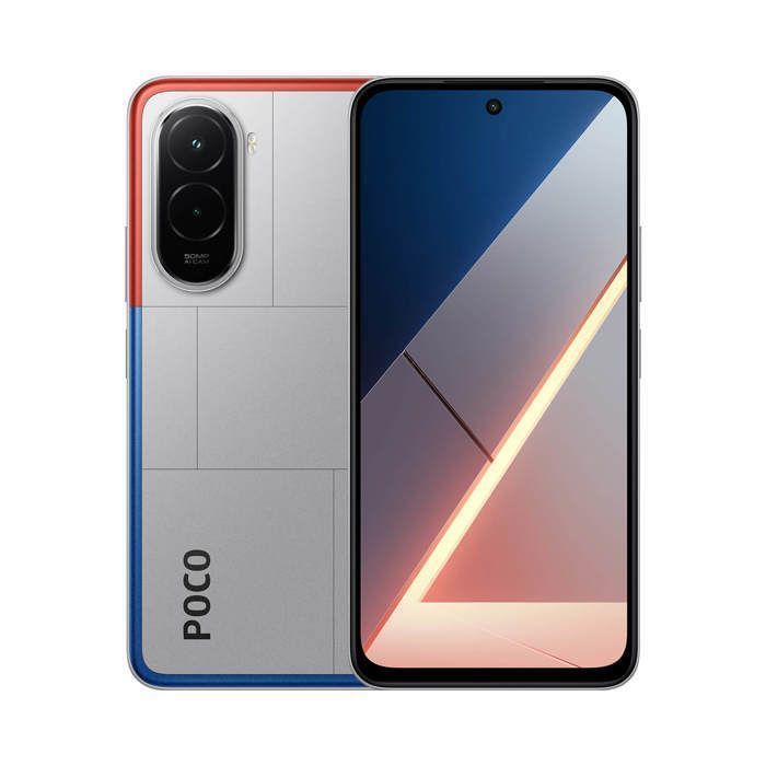 Teléfono móvil - XIAOMI - POCO M7 - Plata - 6 GB de RAM - 128 GB de almacenamiento