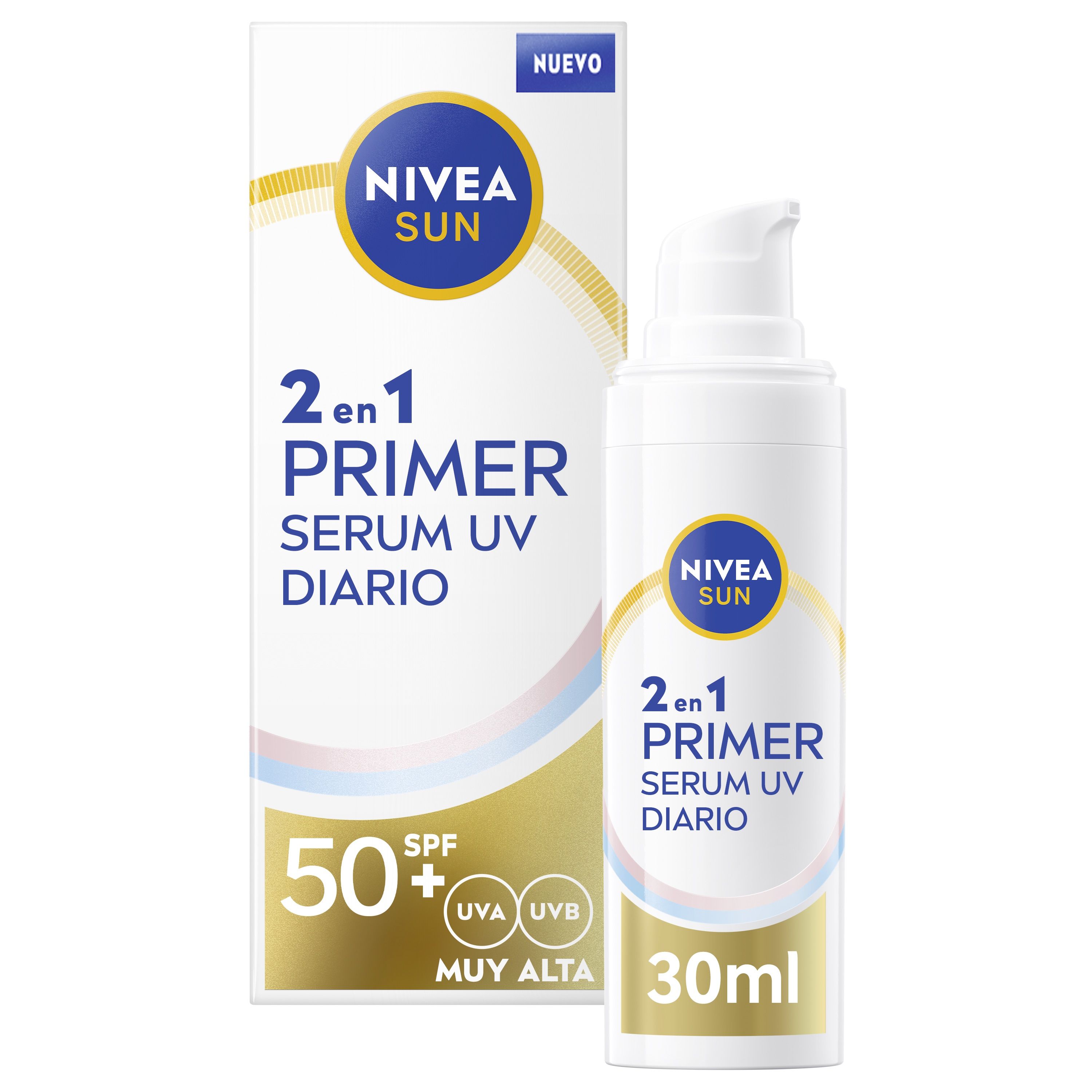 2v1 Primer Daily UV Serum Facial Protection SPF50 Ochrana tváre